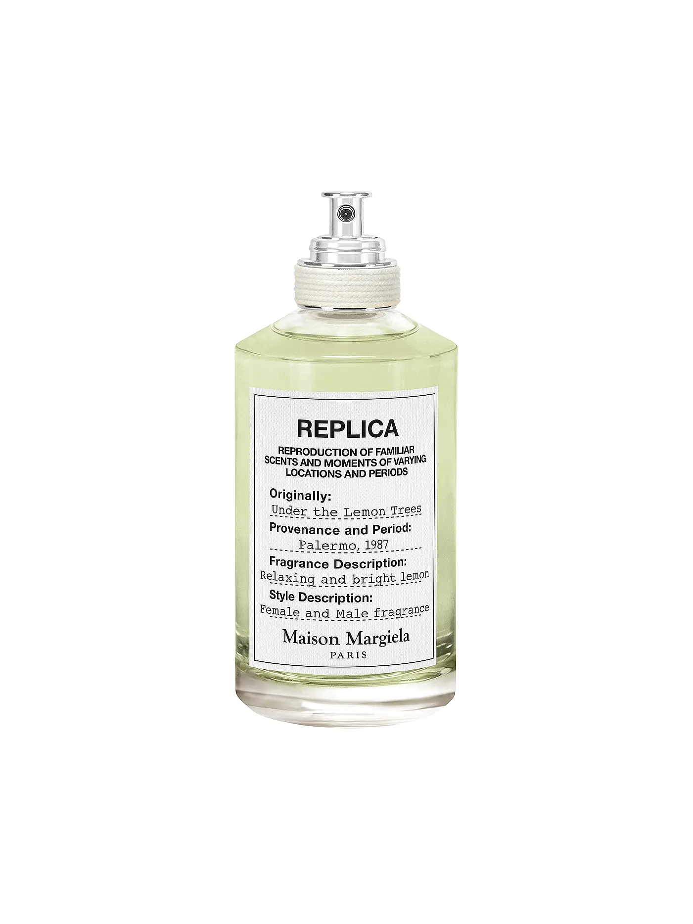 MAISON MARGIELA | Replica Under the Lemon Trees Eau de Toilette 100ml | 